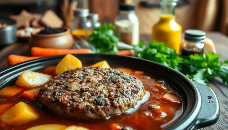 Hamburger Beef Crockpot
