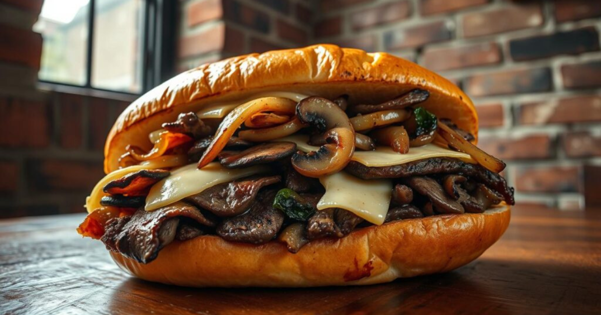 cheese steak sandwich recipe