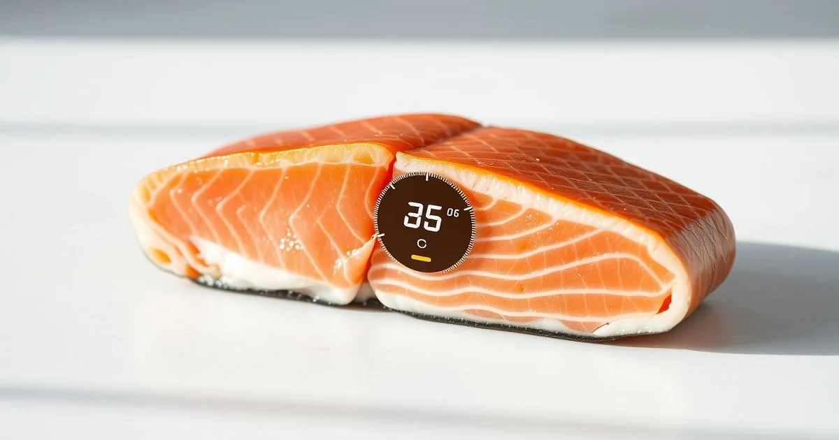 internal temperature of smoked salmon