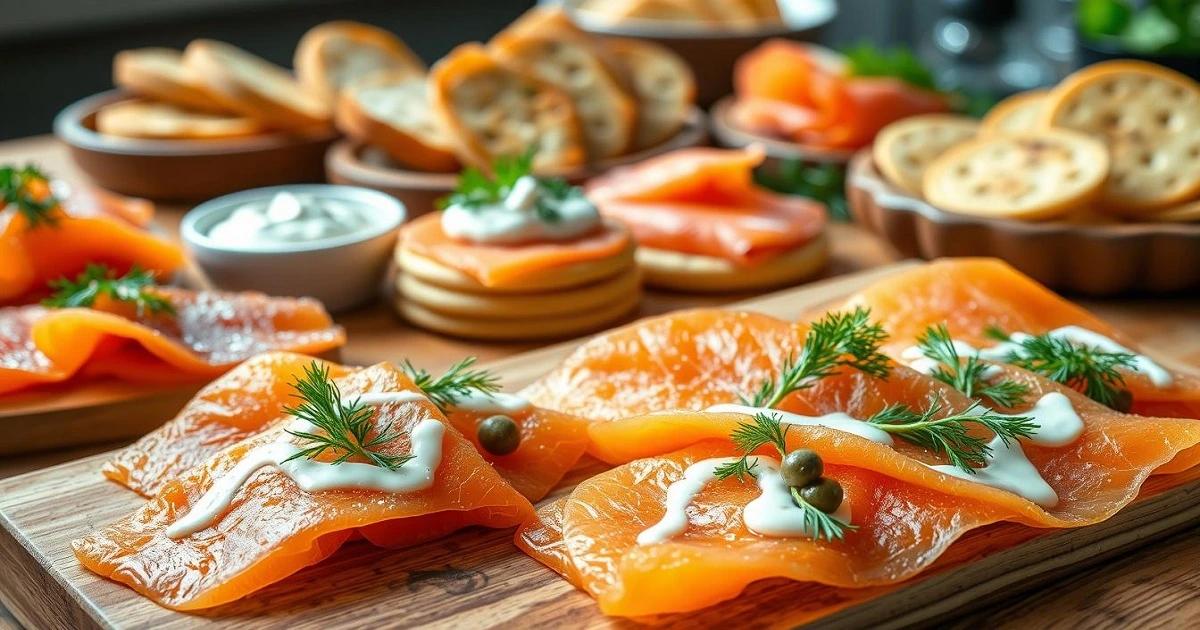 smoked salmon dishes
