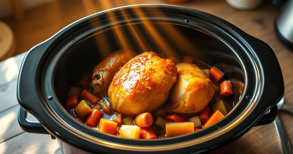 Easy Crockpot Chicken